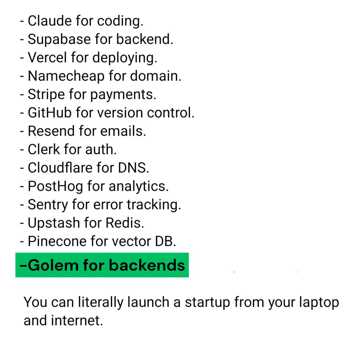 Golem Cloud tweet media
