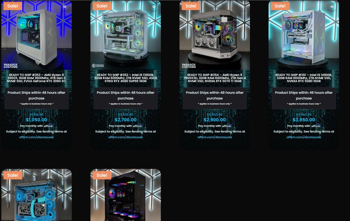 Paradox Customs tweet media