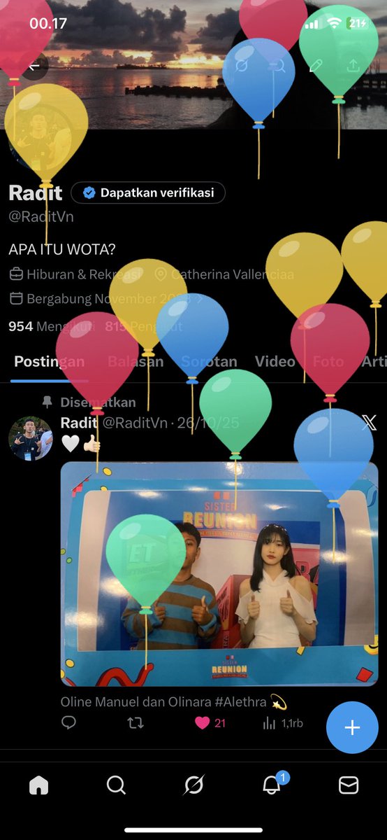 RaditVn's tweet photo. Makasih yaa @CErine_JKT48 https://t.co/dzA0lTjB42