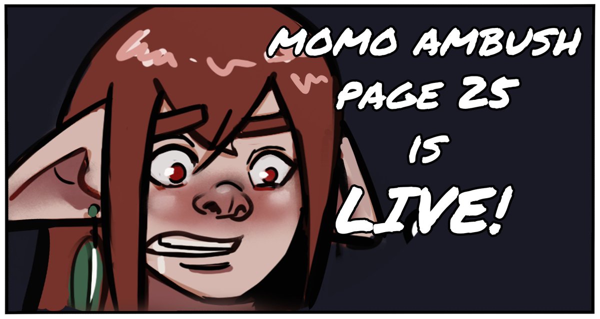 Momo Ambush Page 25 is LIVE [Preview]

patreon.com/posts/momo-amb…