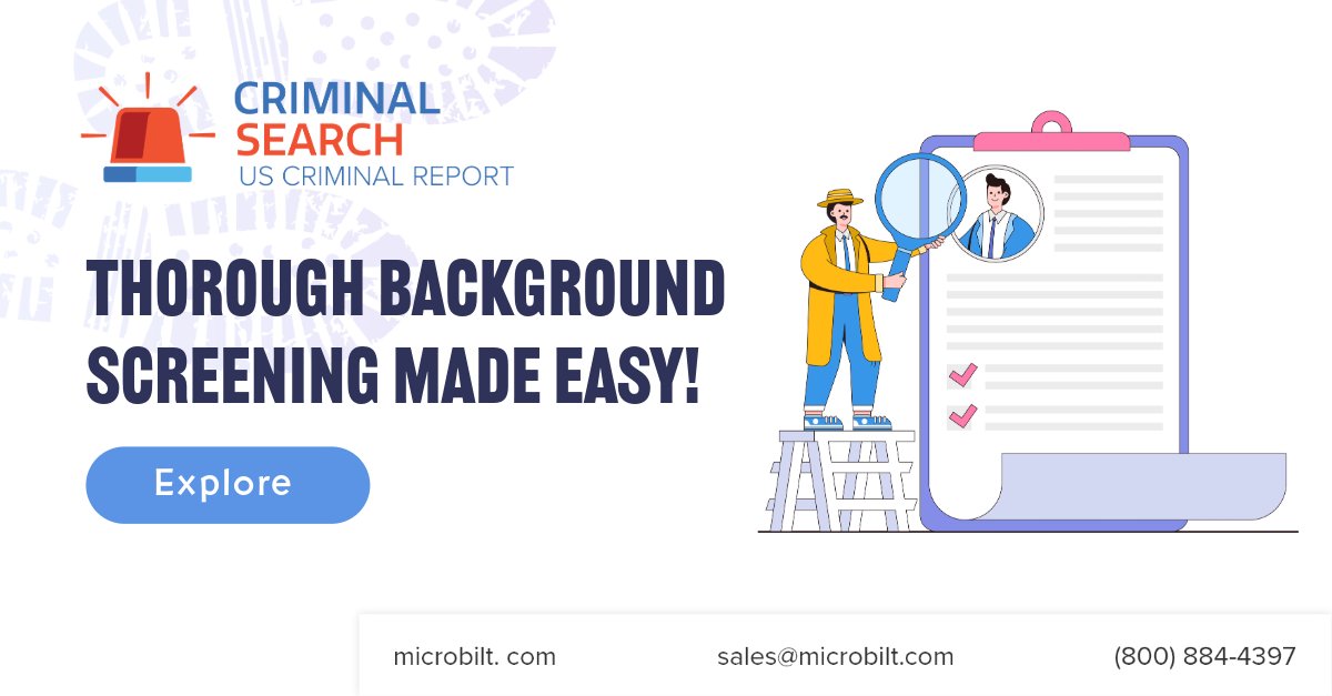 philipburgess's tweet image. 🔍 Strengthen your background checks with MicroBilt’s U.S. Criminal Report. Reliable screening for safer hiring decisions. 🛡️
👉 Learn more: hubs.la/Q041l3Fn0
#BackgroundChecks #HiringSolutions #RiskPrevention