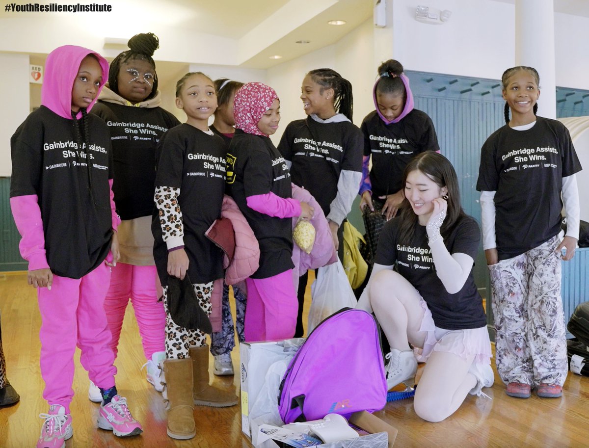 cherryhillfest's tweet photo. 3rd Annual Pop-Up Ice Skating Activation at Middle Branch Park! @YouthResiliency  thanks Gainbridge Assists Powered by Parity &amp; U.S. medalist Ting Cui! Girls in our program received skates, gear &amp; free lessons opening the door to learn, dream, and carry the legacy forward. https://t.co/nXJ826ZDn2