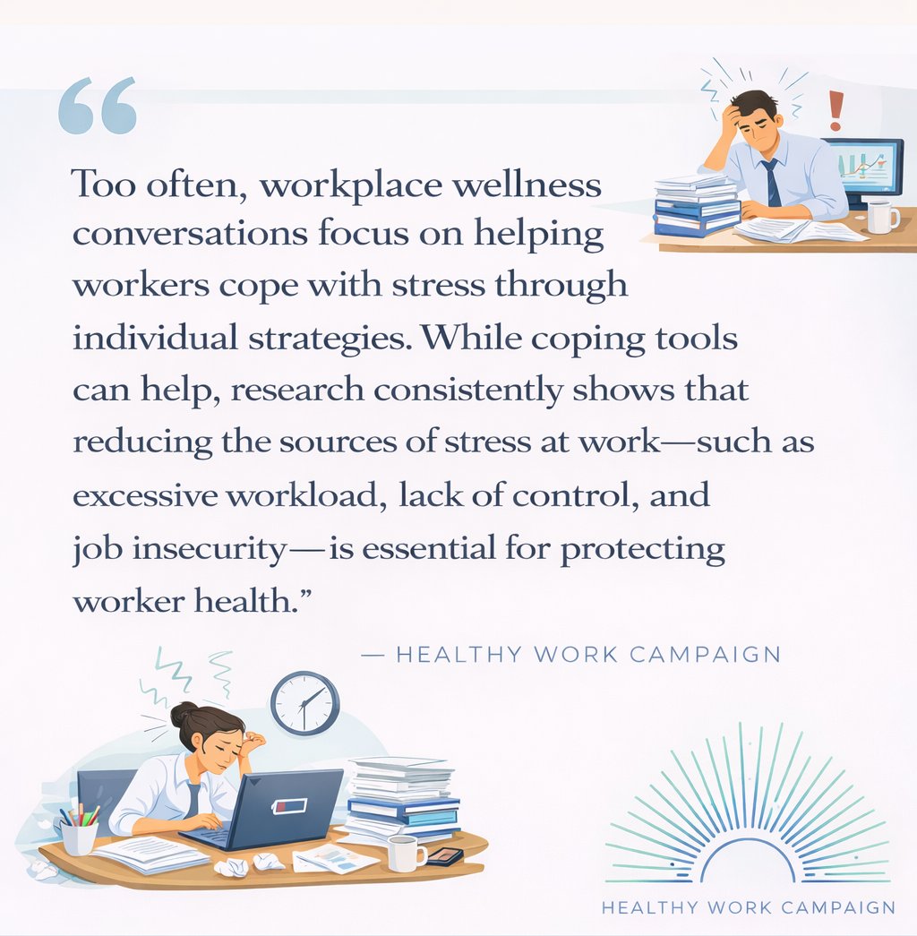 Healthy Work Campaign tweet media