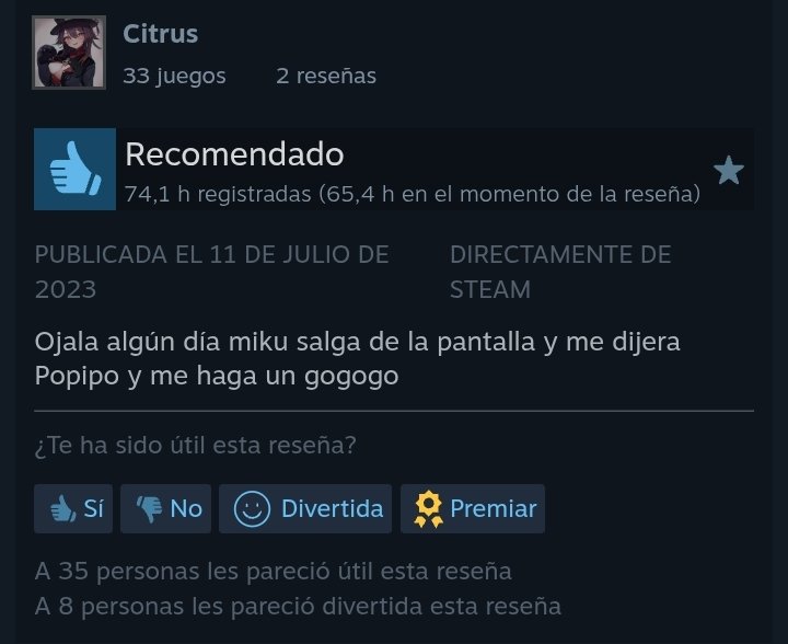 Solo en Steam tweet media