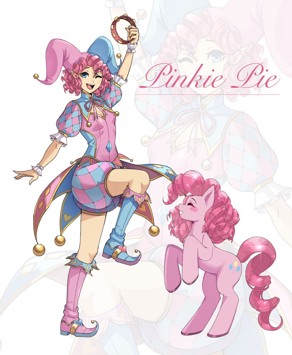 #PinkiePie in the world of #dungeonsanddragons 

#mylittlepony