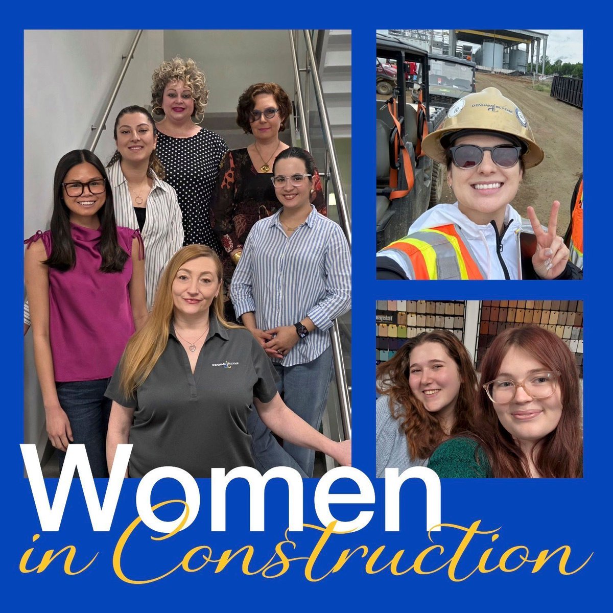 DenhamBlythe's tweet photo. This has been a wonderful week in celebrating all the women that are in the construction industry! Denham-Blythe is happy to support and celebrate the women that make immeasurable contributions and improvements to our company. You are so appreciated and valued!
 
#WICWEEK2026 https://t.co/IhgZo3vcsS