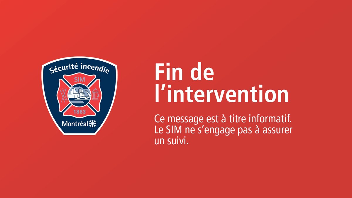 Sécurité incendieMTL tweet media