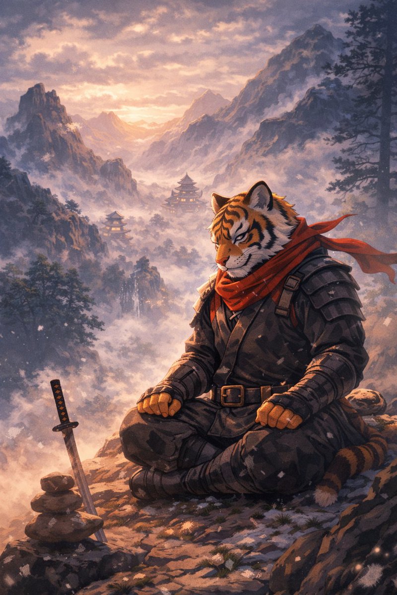 Tigre Ninja / Ninja Tiger tweet media