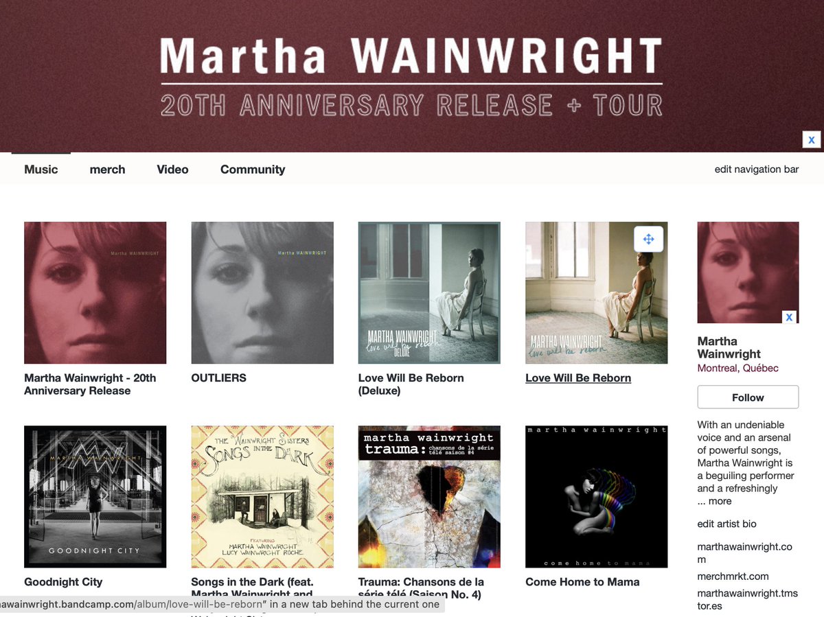 Martha Wainwright tweet media