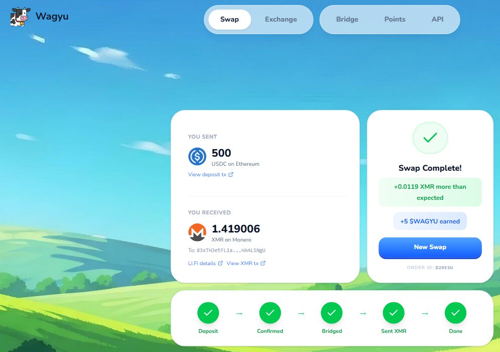 Monero Accepted Here tweet media