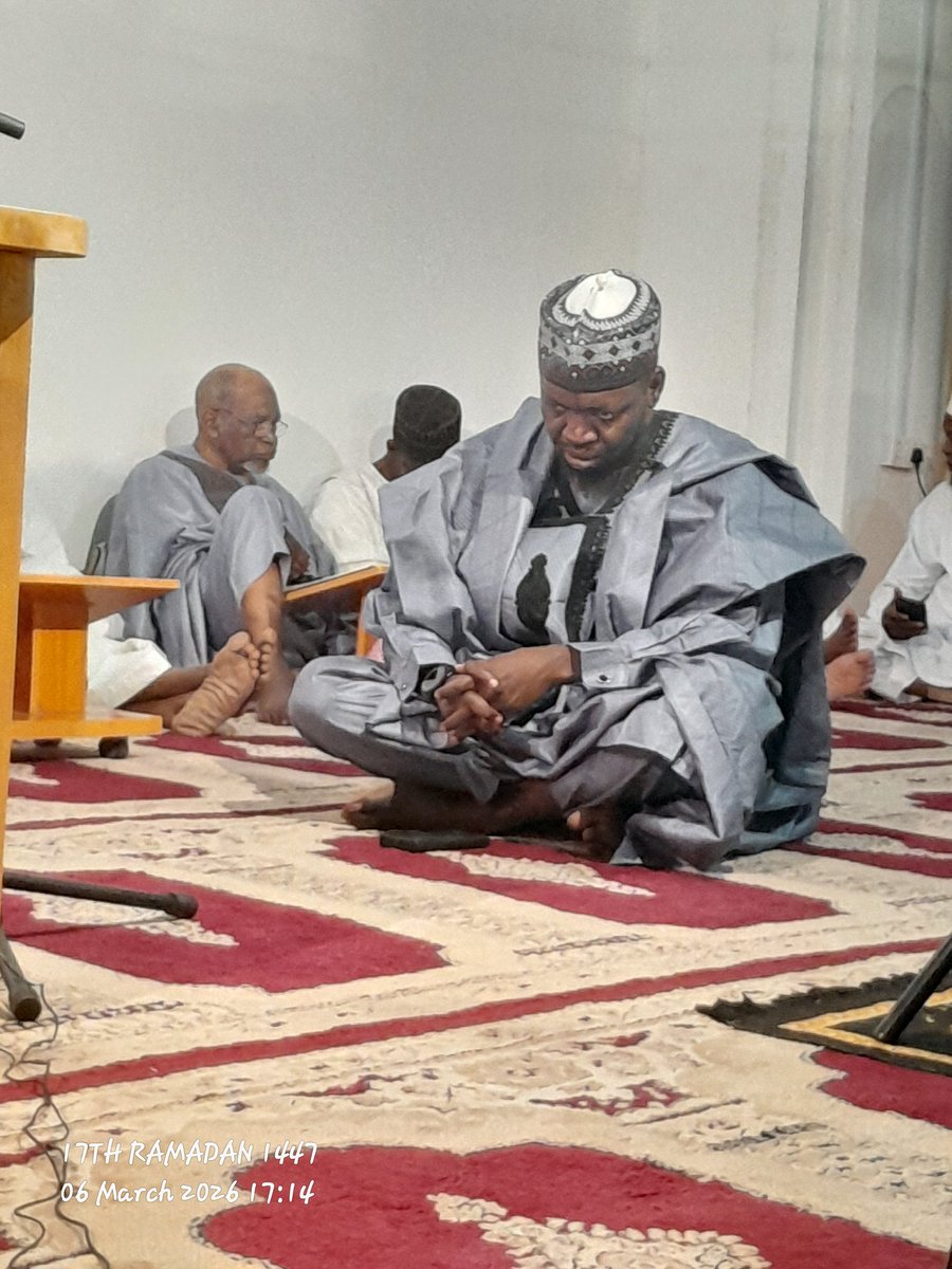 MM_Auwal's tweet photo. FRIDAY, 17TH RAMADAN 1447 EQUIVALENT TO 6TH MARCH, 2026

Tafsir at Gwallaga Juma'at Mosque, Bauchi with @DrMSaniR_Lemo 
A yaune Majalis ya ƙarɓi bakoncin baki daga Jihar Kano, Allah ya baku lada sannan ya maishe ku gida lafiya. 

Jazakallah ya Sheikh https://t.co/82T8BHlMTN