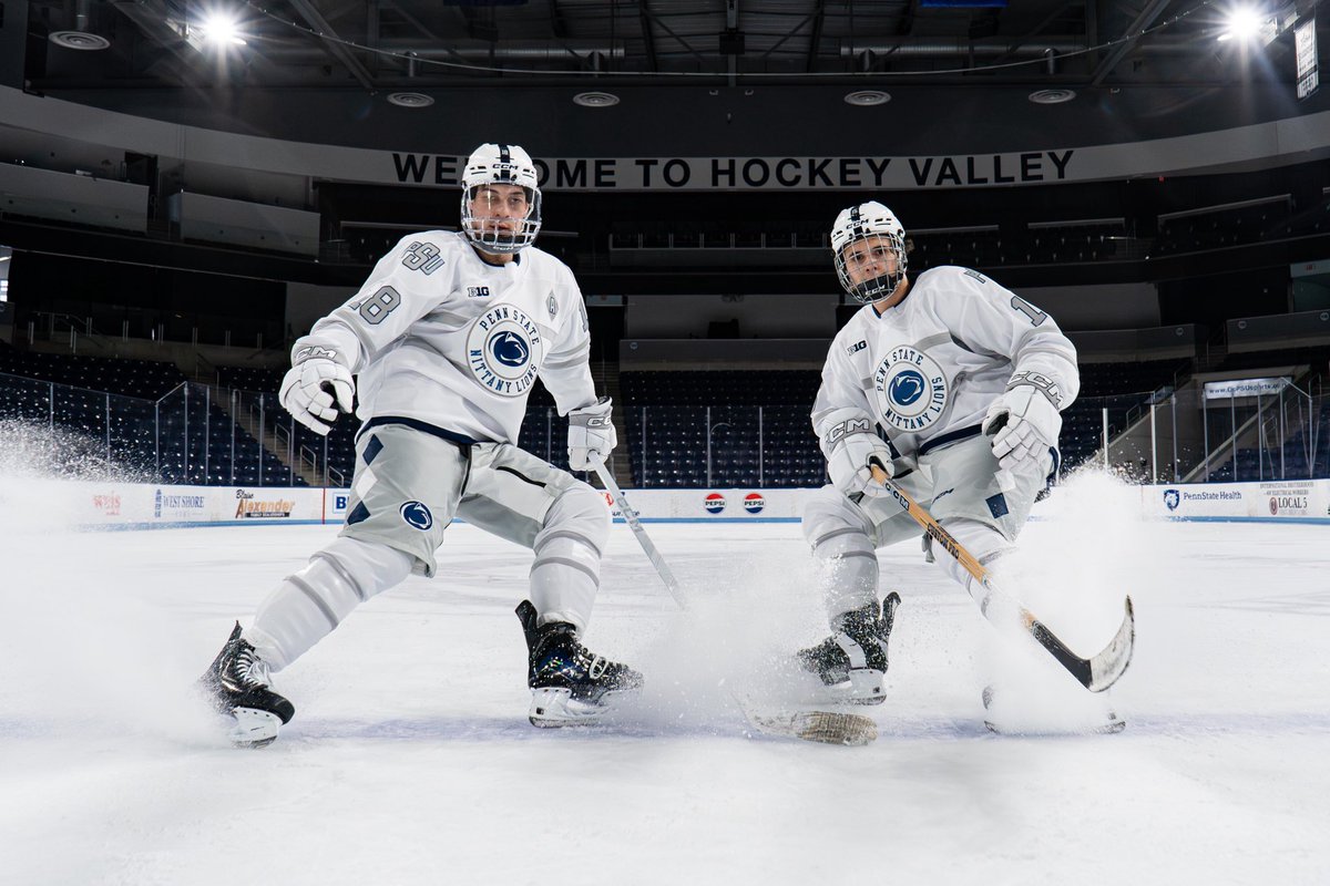 PennStateMHKY's tweet photo. ⚪️🏒 SO. FRESH. SO. CLEAN. 🏒⚪️

#WeAre #HockeyValley https://t.co/AGSPehPj0c