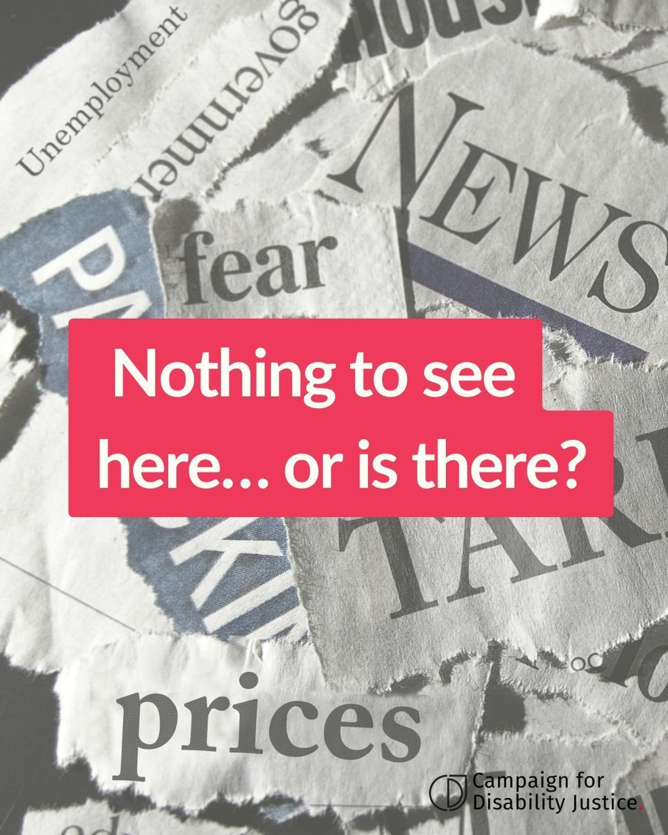 Campaign for Disability Justice tweet media