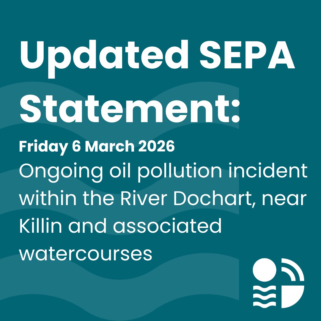 Scottish Environment Protection Agency (SEPA) tweet media