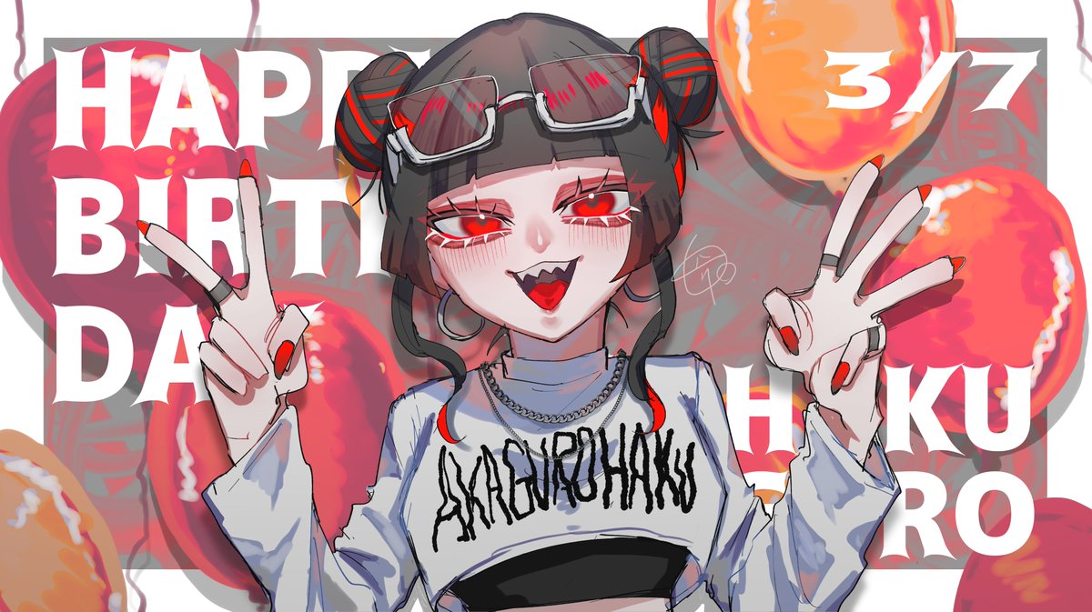 haku_RBW37's tweet photo. ✧·˚#3月のVTuberフォロー祭り ✧·˚  

𝐇𝐞𝐥𝐥𝐨‼️赤と黒と白が好き🫶
本日誕生日の何でもできるセルフ受肉人間👏

絡みやすさ⭕️絵の依頼もできちゃう 👊
➕👤♻️❤️で巡回して誕生日祝ってくれたらフォローしちゃうもんね！ 

 セルフ受肉仲間や赤黒白カラーの人は友達だ😉
ぜひお祝いして～❤️🖤🤍 https://t.co/nL0LJw4Vmt