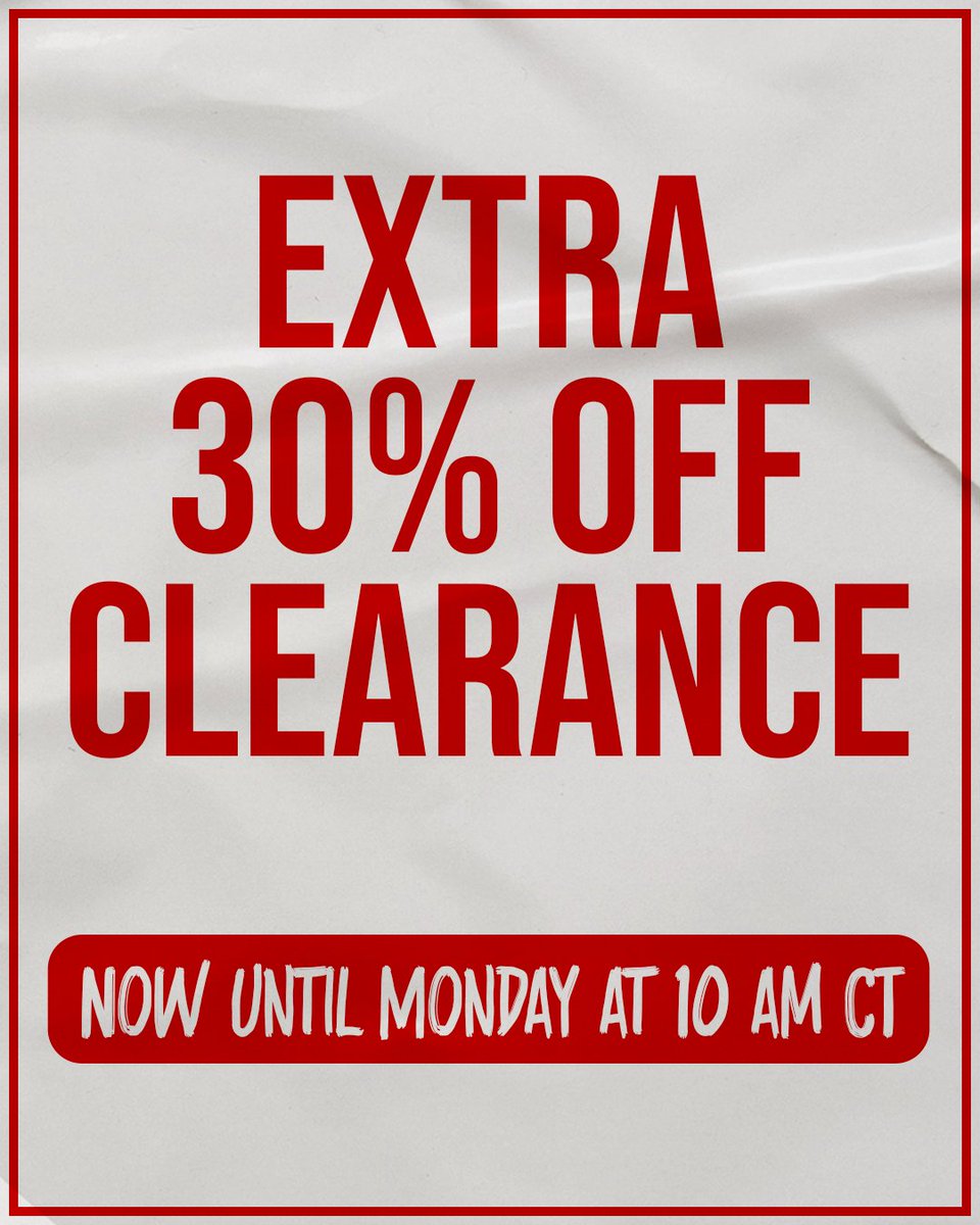 MiniMartTalk's tweet image. This weekend, snag an additional 30% all clearance prices. The discount will only appear in the cart after an eligible item has been added.
Show Now: miniaturemarket.com/deals/clearanc…
#Clearance #BoardGame #TCG #RPG #Miniature