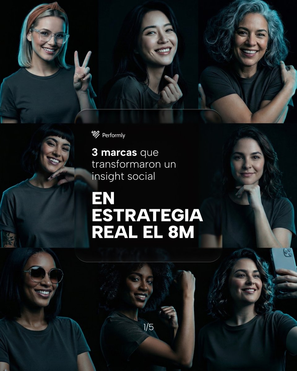 PerformlyAgency's tweet photo. Un insight puede ser una fricción cultural, una creencia  o una emoción colectiva que debe ser validada 📝

Cuando transformas esa lectura en estrategia, tu marca empieza a ocupar un lugar en la mente de tu consumidor 🧠

Comenta abajo cuál de estas campañas conectó más contigo https://t.co/mVe2qQffdu