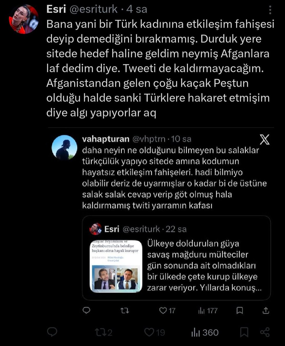 vhptrn's tweet photo. hele yarrama bak hele hala afgan diyo fotoğraftakilere amına koyduğumun orospusu, bana yani Türk kadınına diye başlayan o algını sikeyim senin kancık kaltak. https://t.co/BNRXA0JhIc