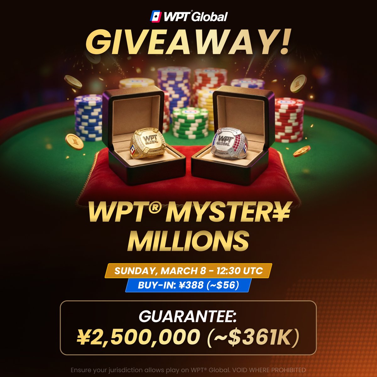 WPT Global tweet media