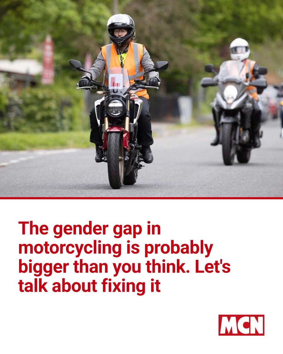 MCNnews's tweet photo. We look at why there is such a big difference in the number of men and women who ride motorcycles https://t.co/KOtOsTSgCy https://t.co/I5NaSRDt5T
