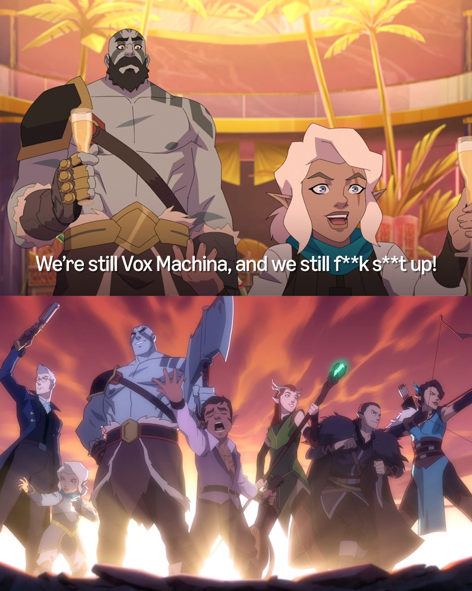 forever chaotic. forever iconic. 

NEW SEASON INCOMINGGGG #TheLegendOfVoxMachina