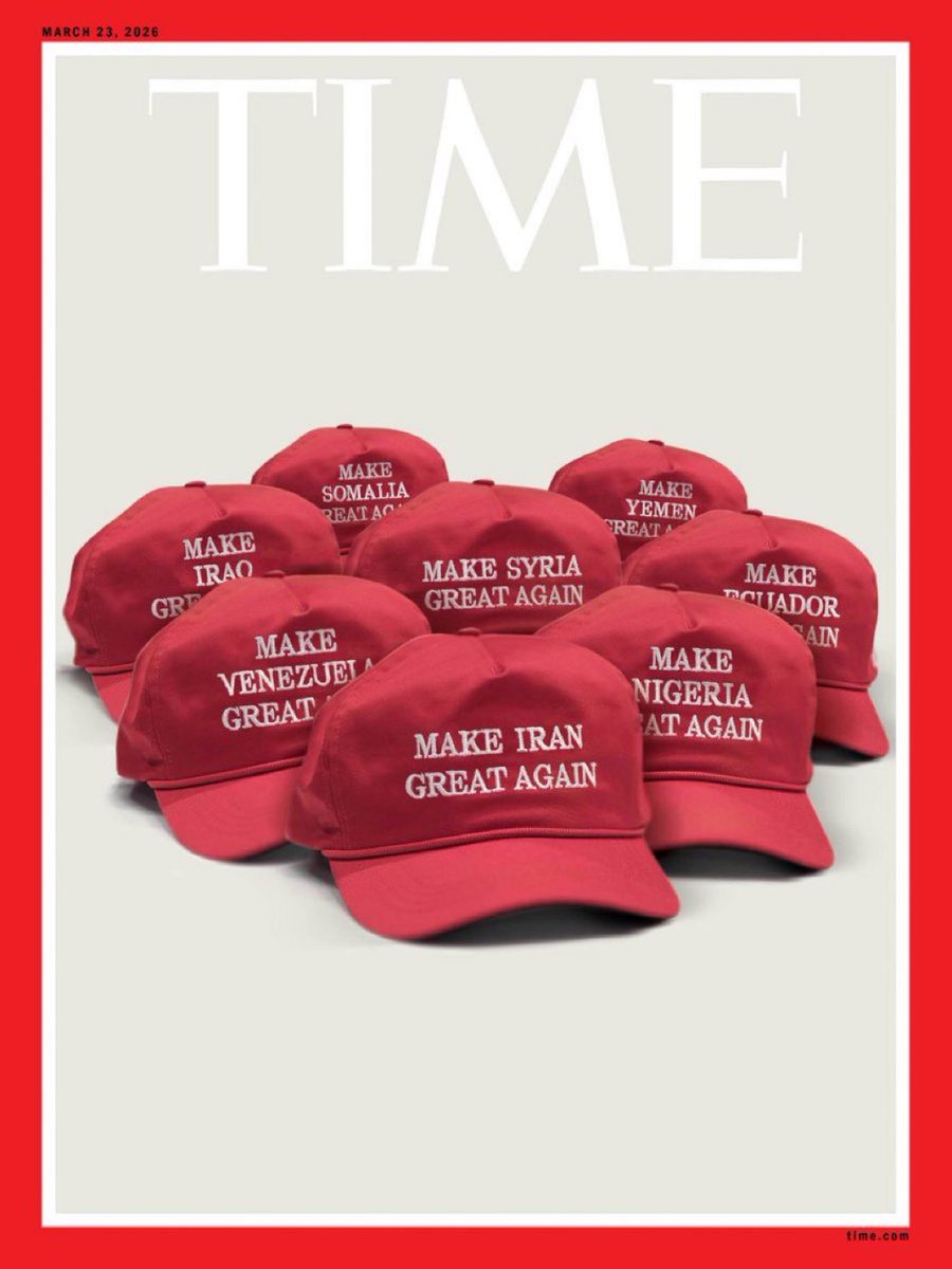 PowerlineUk's tweet photo. 🚨⭕️The new cover of TIME Magazine

@TIME https://t.co/z1tYyZUomv