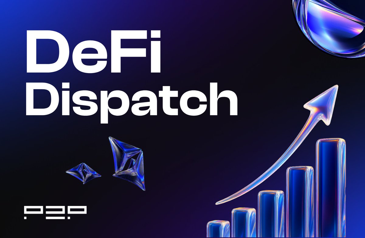 P2Pvalidator's tweet photo. New DeFi Dispatch: News and Signals March 2026

Several developments in the last two weeks highlight how DeFi infrastructure continues evolving.

Here are five signals worth watching ↓ https://t.co/m4f8kUprDa