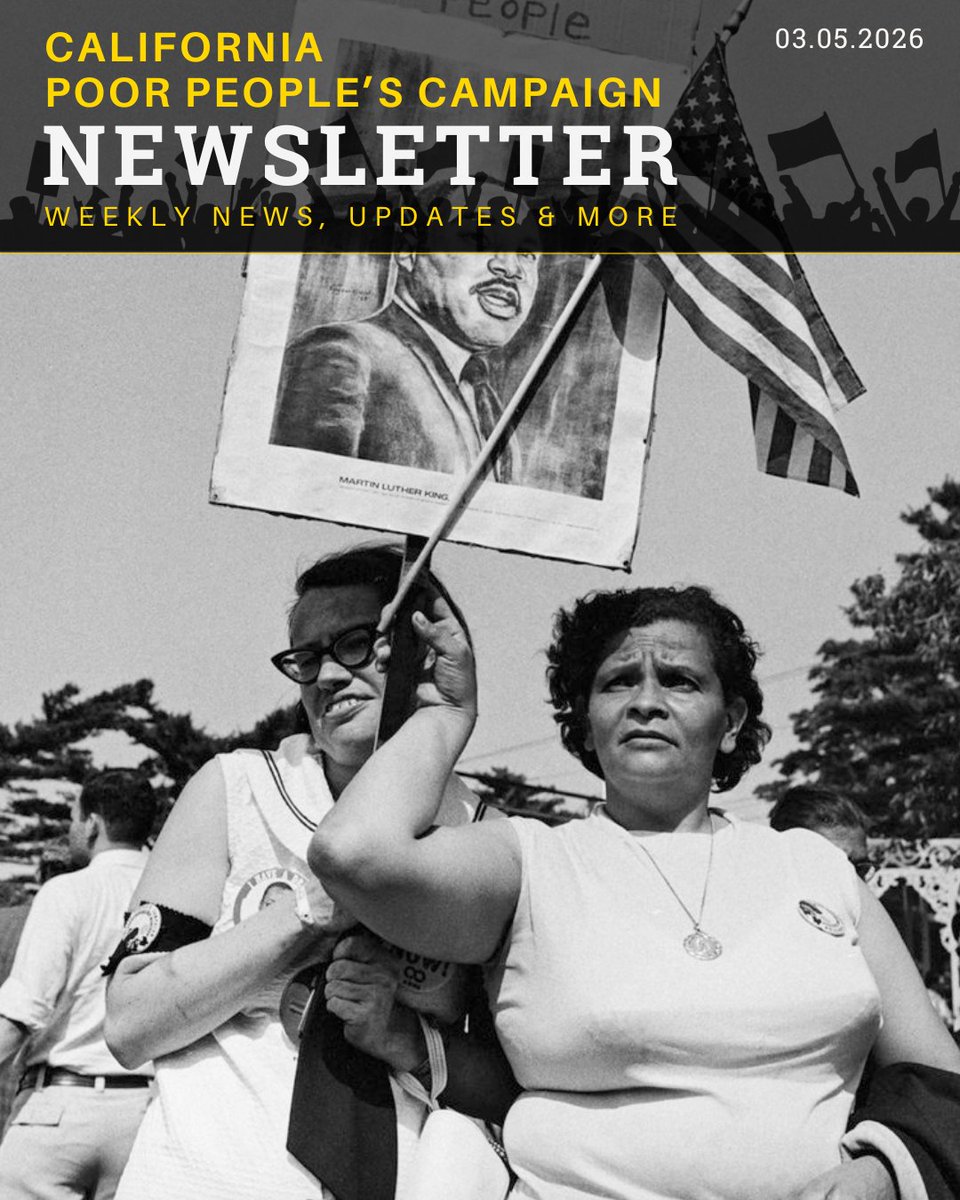 California Poor People's Campaign tweet media