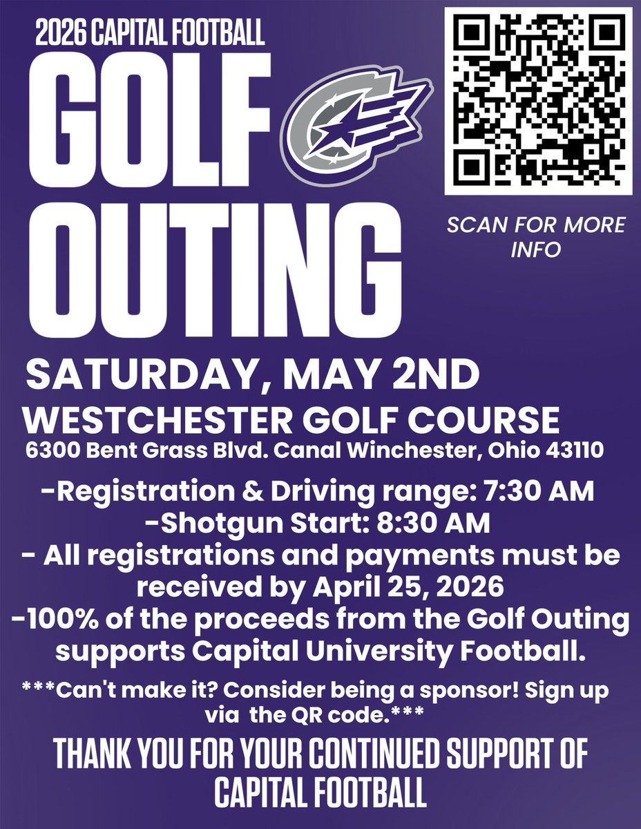 Capital University Football tweet media