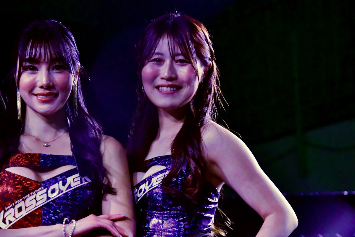 KROSS×OVER -CAGE.8-ラウンドガールは春槻奈々ちゃん・叶園ちさちゃん・葵ゆうかちゃん。2026年度のKROSSxOVERでも奈々ちゃんを撮影出来て私は幸せです🥹📷！今大会、ゆうかちゃんからもハートマークを頂けて感謝感激でした😭🙏！本当にありがとうございました🙇‍♂️！
#KROSSOVERCAGE8