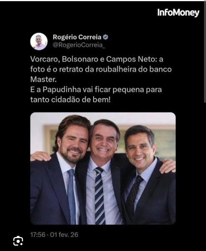 Genesis01010101's tweet photo. @nikolas_dm Segundo informações, o centro dos golpes do Vorcaro, se concentraram na "igreja" de Lagoinha!

Pura coincidência! https://t.co/o6qtIo90WX