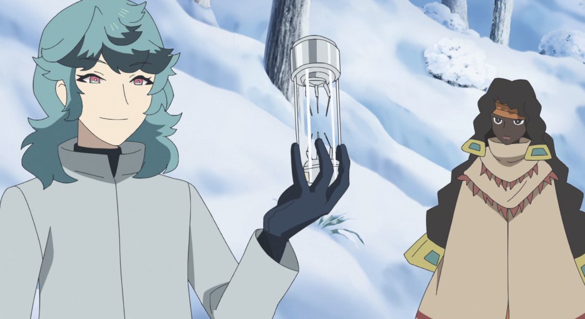 They’ve made Chalce the most interesting of the Explorers. Her joining an organization to accomplish a dream of spreading knowledge and access to education to all per request of Hamber while simultaneously helping hide crucial knowledge to the public is A tier writing #anipoke