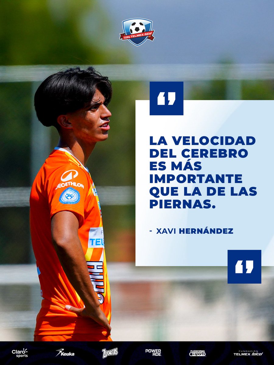 El fútbol también se juega con la cabeza. ⚽🧠

Pensar rápido, decidir mejor y ejecutar en segundos: ahí está la diferencia en la cancha.

#JuegaMásViveMás