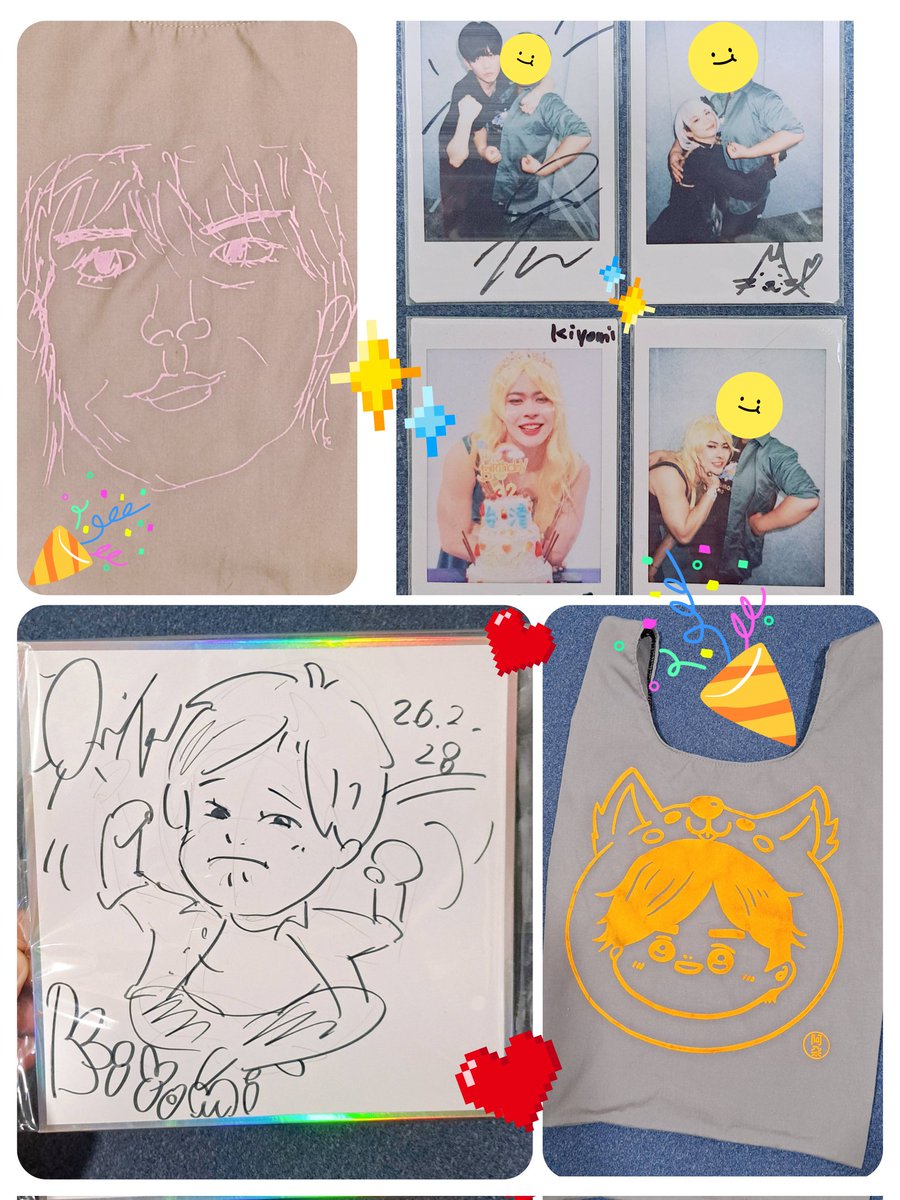mango10482's tweet photo. 2/28的林太一慶生會太好玩了
總算整理完照片了((躺平

太一公主有著強壯的二頭肌跟背肌😍
綜藝咖太陽正常發揮中🤣
木崎妹妹實在太可愛到心臟爆擊❤️

謝謝阿朶企画用心準備🍕🎂🫶
派對餐點、活動節目都給足誠意跟福利

好喜歡裝飾蛋糕的環節
絹印包包好古錐捨不得用啦🥰
下次我還要再來玩！✨
@AduoEvent
@dekkai_chimpo
@nagisakiiii
@taiyou_oozoraa