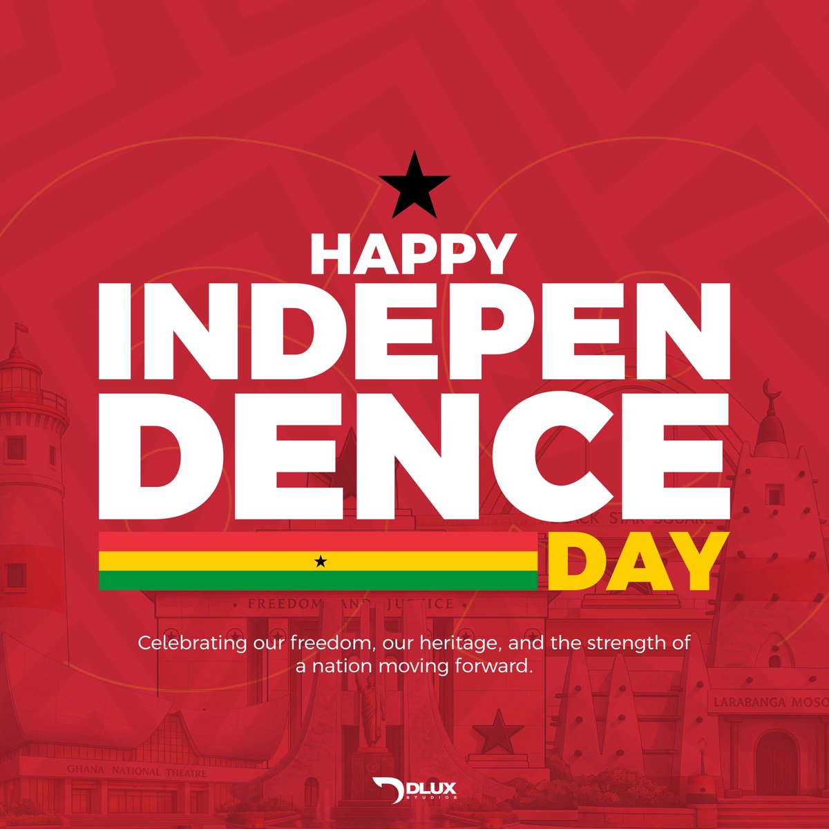 dluxcreative_'s tweet photo. From struggle to strength, from history to hope.
Happy Independence Day, Ghana 🇬🇭 https://t.co/e61eWK4f36