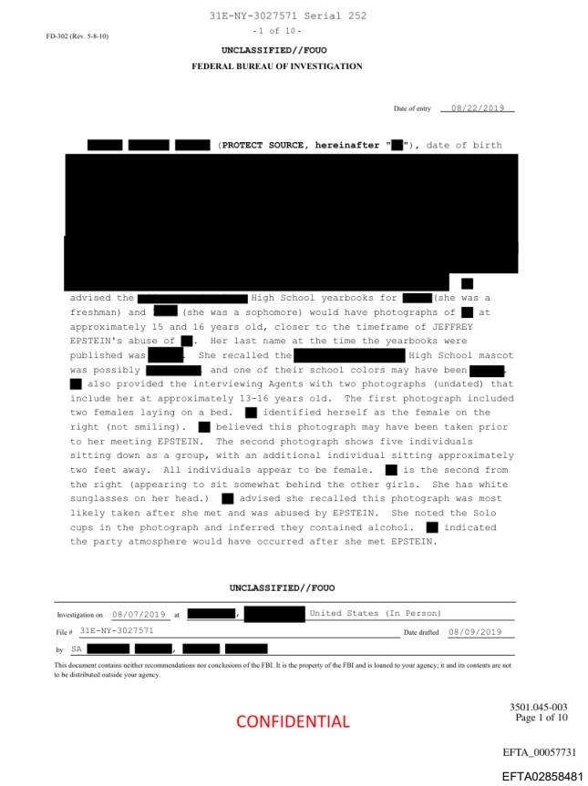 🚨 REVELACIÓN: Los "Epstein Files" del FBI
Un hilo sobre las declaraciones de una víctima protegida contenidas en informes FD-302 del año 2019.  👇

El mecanismo del chantaje: La testigo afirma que Jeffrey Epstein y Jim Atkins chantajearon a su madre con fotografías explícitas de