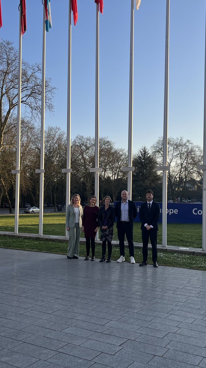 NLatCoE's tweet image. This week, the 🇳🇱Dutch Inspectorate of Education visited the @CoE 🇪🇺. 

As an independent supervisory authority, they engaged in discussions on fundamental #rights and safeguards for education and #academicfreedom. 

Plenty useful insights to reflect on! 🖊️🗒️