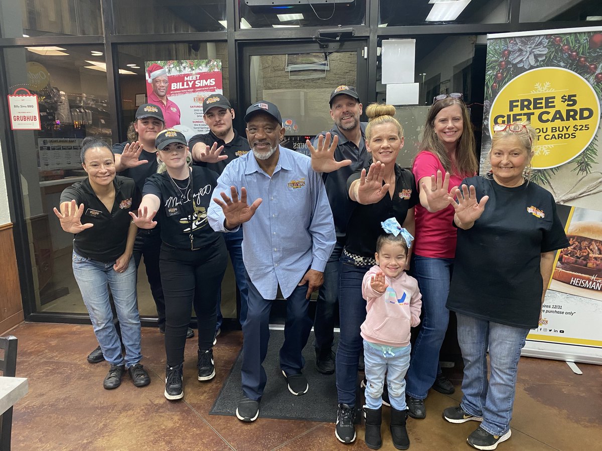 Billy Sims tweet media