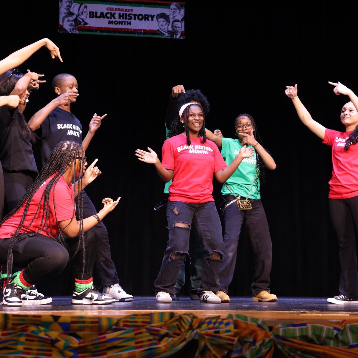 cpschoolsva's tweet photo. ✨ Feel-Good Friday! ✨ Last Friday, @CrestwoodMiddle celebrated 100 years of Black History Month with sorority and fraternity performances, student and staff talent, and a “Lift Every Voice” tribute honoring legacy and African American excellence. #EmpowerCPS https://t.co/wdnMgD06NY