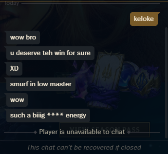 itzslashLUL's tweet photo. climb on da smurf acc going well https://t.co/GFiPxsu2kW