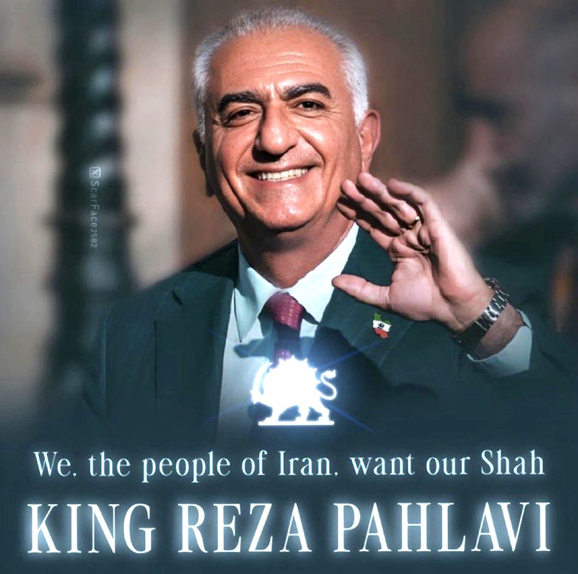 ABanw38984's tweet photo. #KingRezaPahlavi‌ 
#FreeIran 
#IranRevolution2026 https://t.co/ZJMSvUjRGf