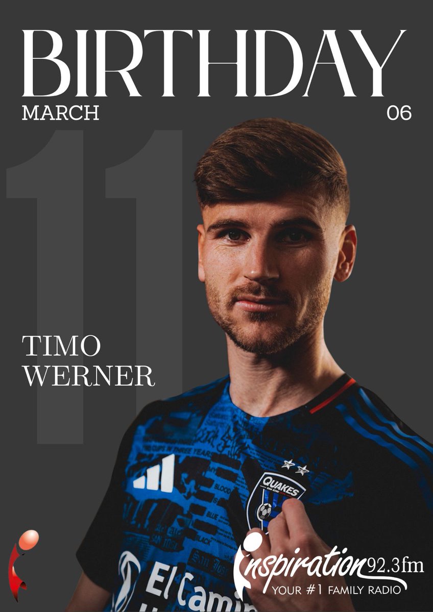 IFM923's tweet photo. Today's Celebrity Birthday greetings goes to 🎉
Timo Werner, Shaquille O'Neal, D.L. Hughley
#birthdaygreetings #birthday #YourNo1FamilyRadio #timowerner #shaquilleoneal #dlhughley https://t.co/VjaecPOG7Y