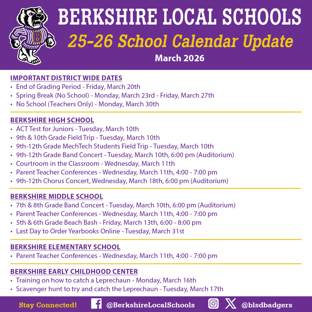 Berkshire Local Schools tweet media