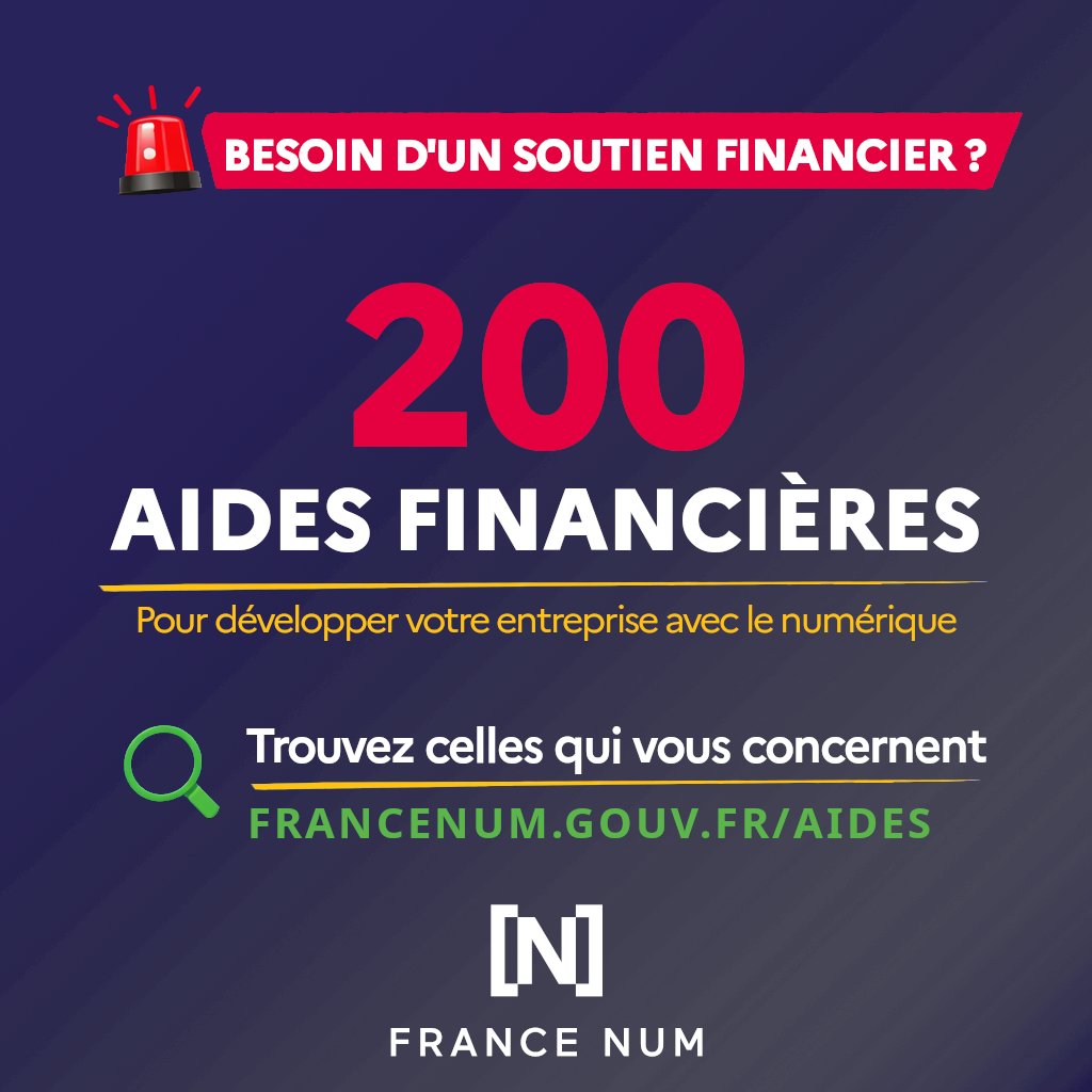 France Num 📲 TPE PME : Passez au numérique tweet media