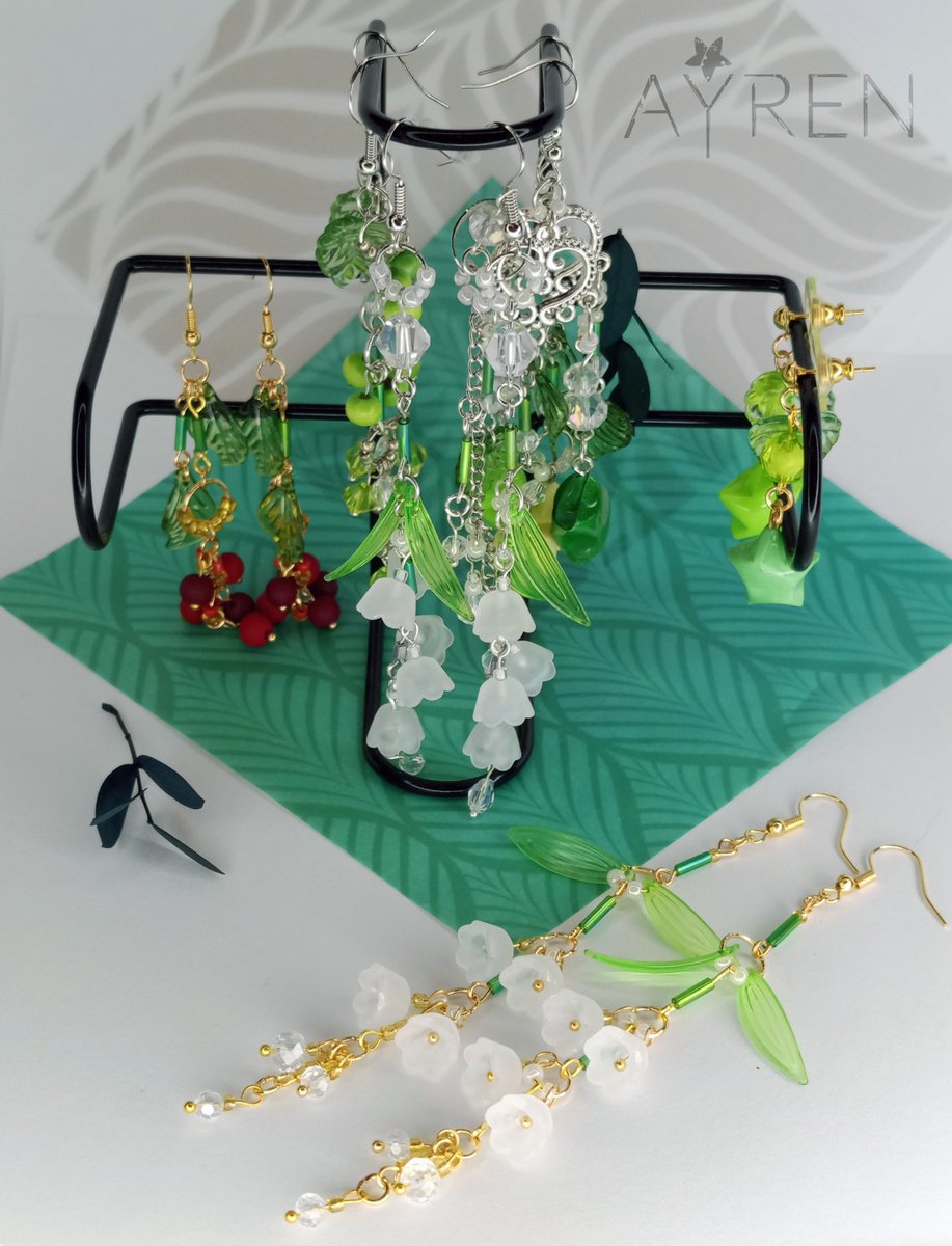 anry_mary's tweet image. When Ayrin's not drawing, she's crafting! ✨
Check out these earrings from her "Ariadne" collection — handcrafted and full of vibes. What do you think? 💫
#Handmade #Craftsmanship #ArtistsWhoCraft #Earrings #SmallBusiness