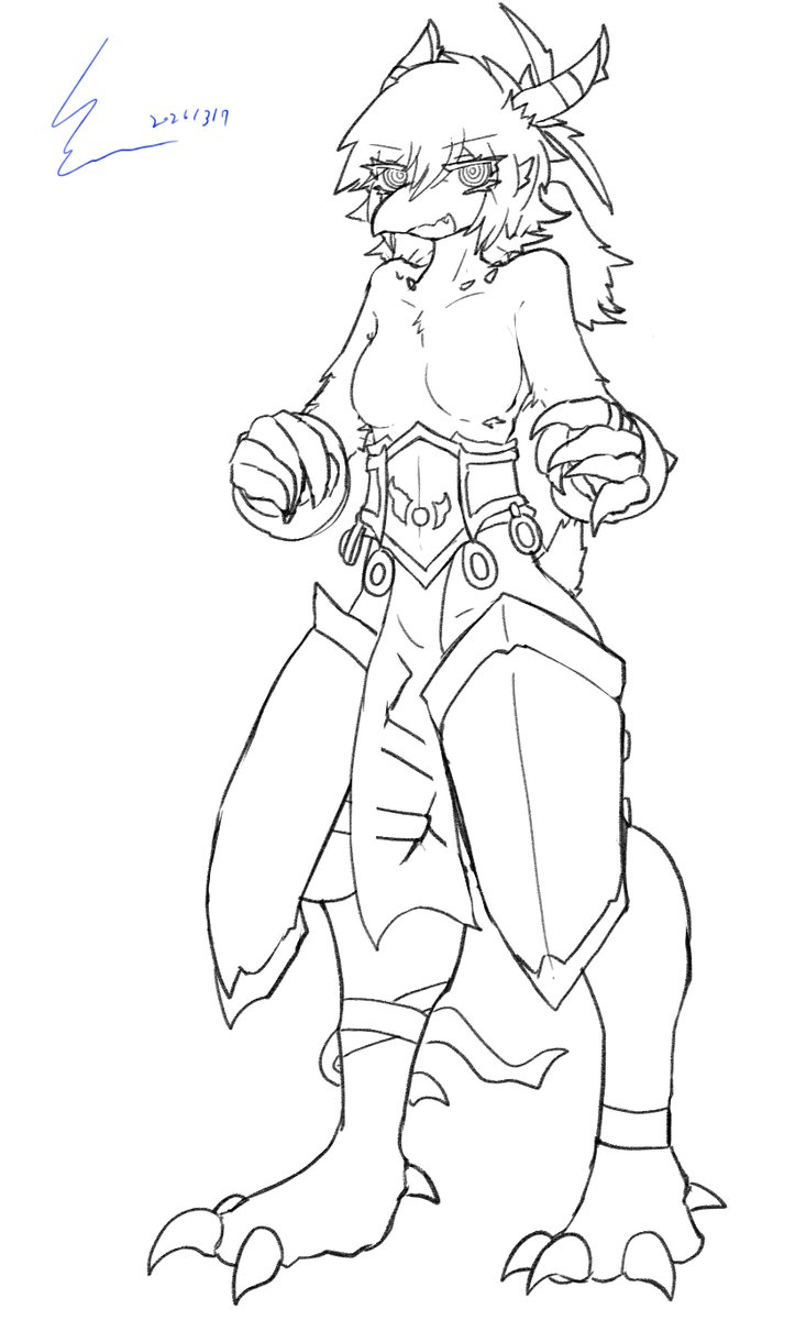 4 stages of Tzaangor TF (wip)