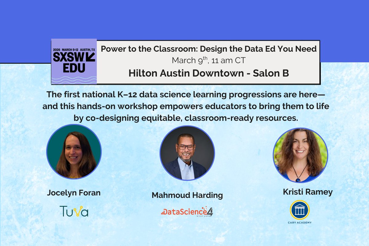 Data Science 4 Everyone (DS4E) tweet media