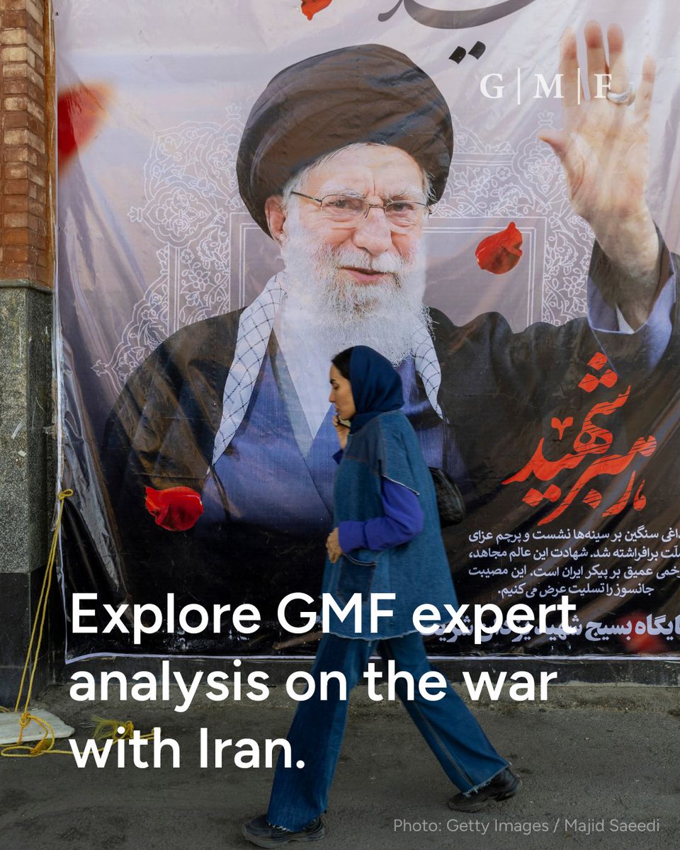 gmfus's tweet photo. Iran War at One Week: explore all GMF expert analysis of the war’s implications for transatlantic security and policy. Follow us for updated content. 

🔗 https://t.co/X33mySVHsu https://t.co/raDE9XfmuR