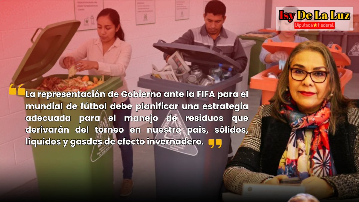 PUNTO DE ACUERDO: De cara al Mundial en nuestro país, se deben contemplar estrategias que mitiguen el impacto ambiental. Estas deben comunicarse de manera efectiva y responsable a la sociedad y a los diferentes órganos de gobierno para lograr un trabajo coordinado y eficaz.