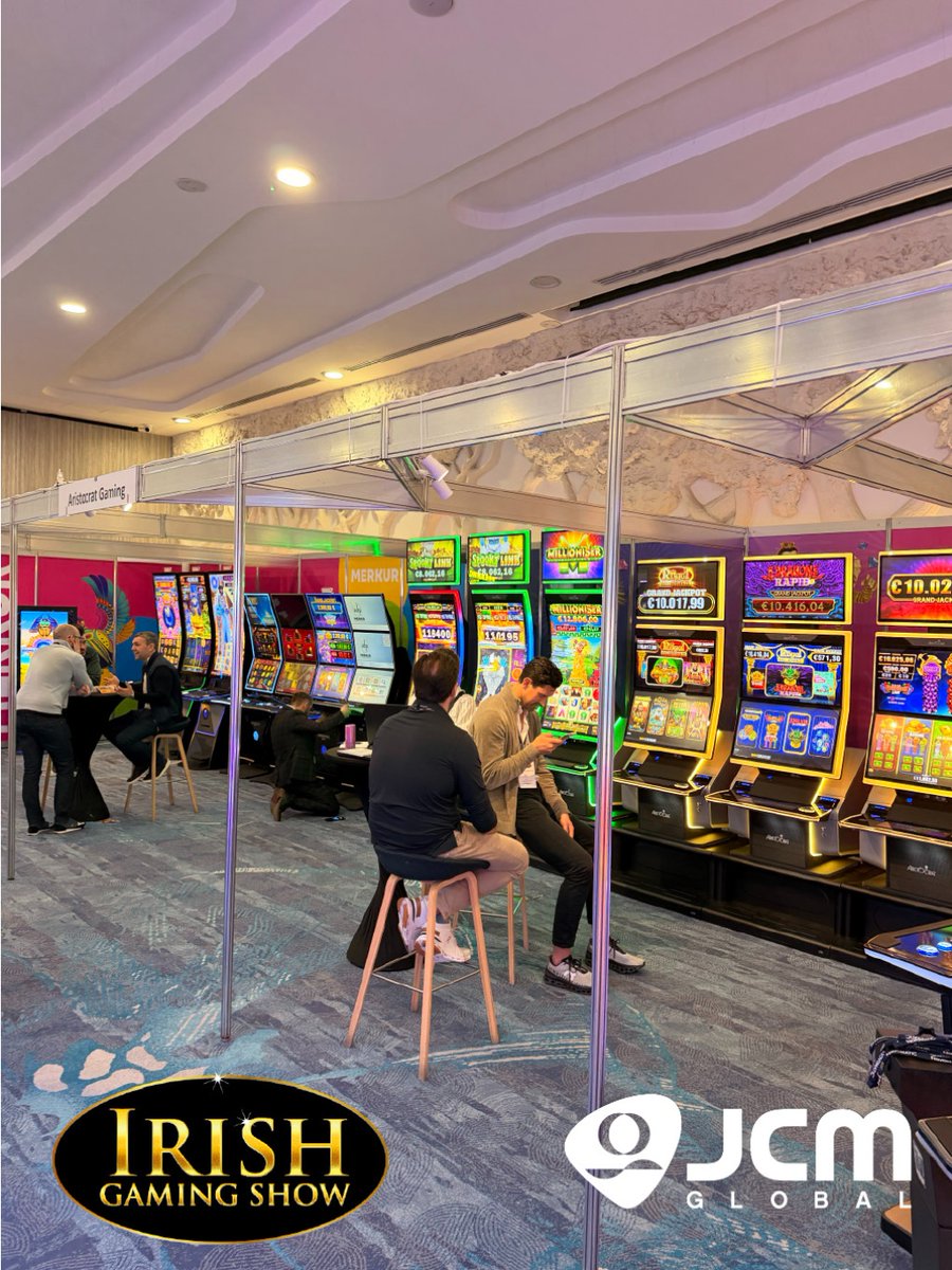 That is a WRAP on the 45th Irish Gaming Show. Our largest show ever, and a huge success for all that took part, Thank you! ✅

Stay tuned for recaps on the conference, SENSE and the new Irish Gaming Forum! ⚠️

Social Sponsor- <a href="/JCM/">Joe</a> Global 

#IrishGamingShow #IGS26 #JCMGlobal